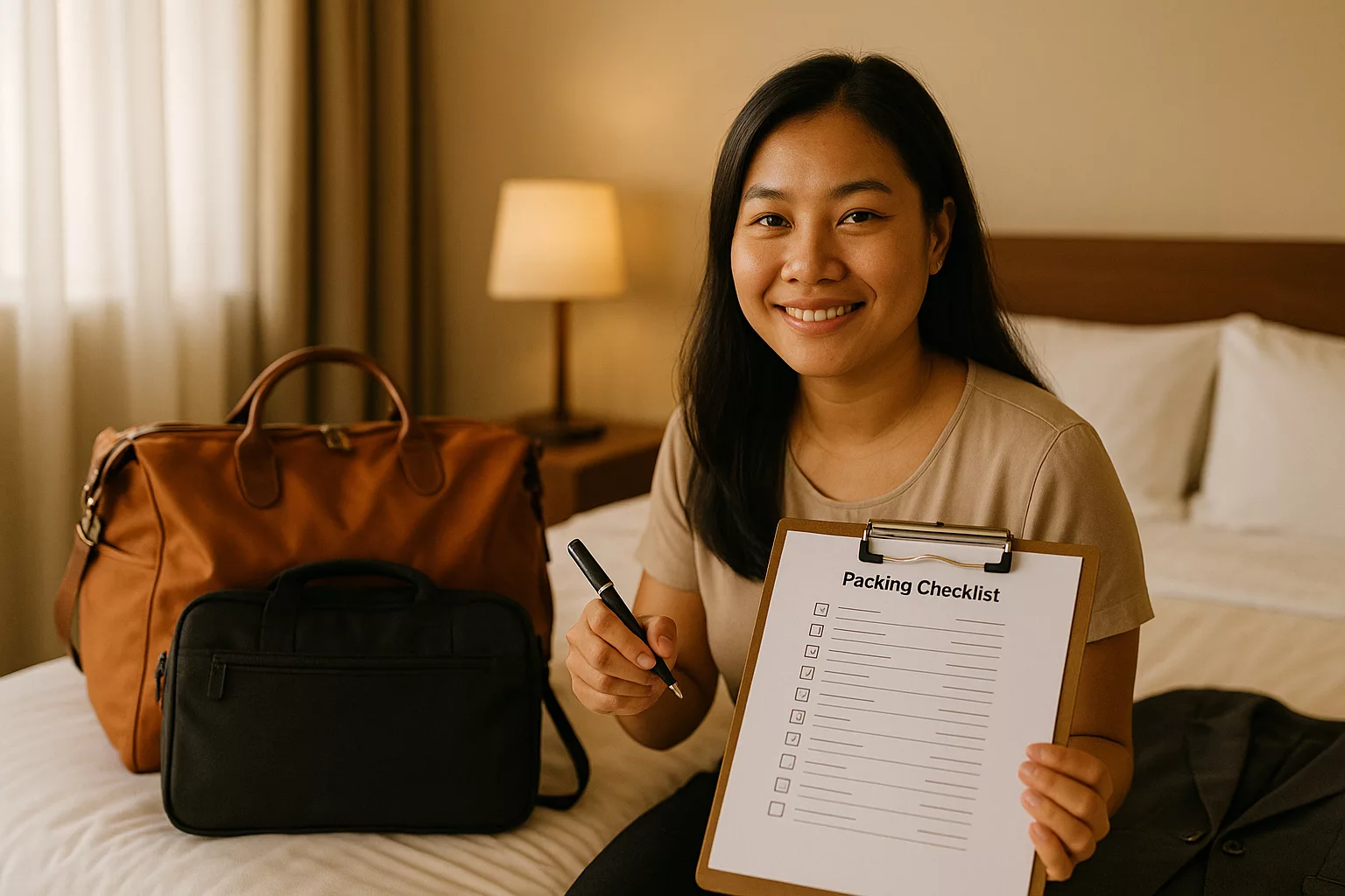 Checklist đồ cần mang khi đi công tác Thái Nguyên 2-3 ngày