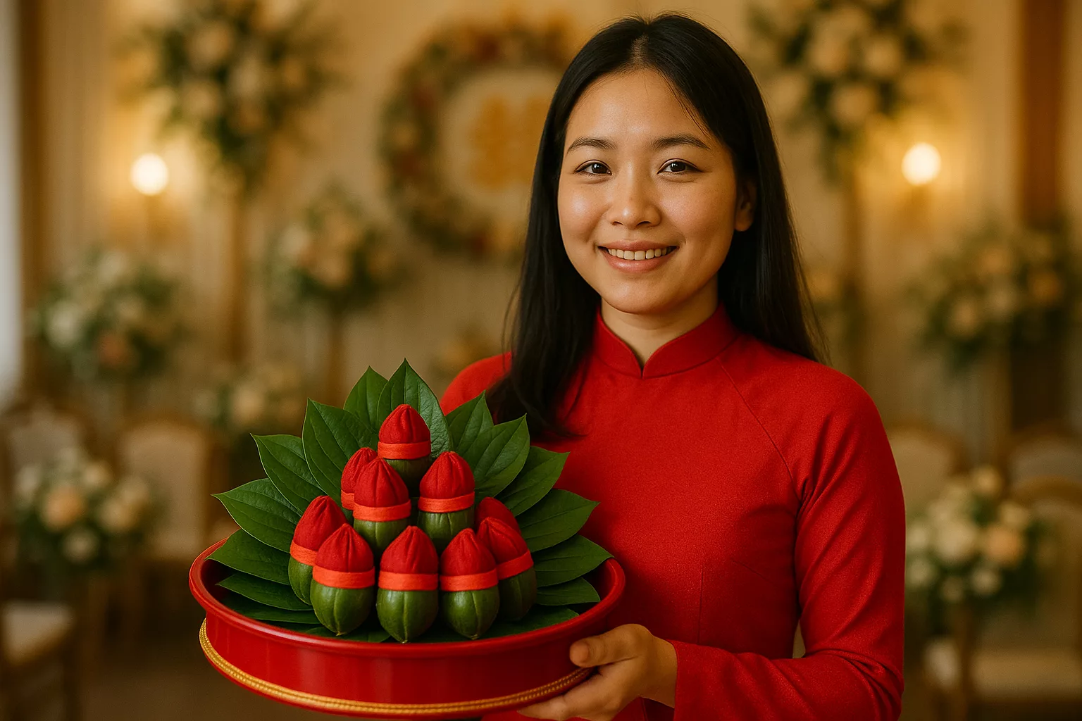 Kinh nghiệm tổ chức lễ ăn hỏi và tiệc cưới cùng một địa điểm tại Thái Nguyên