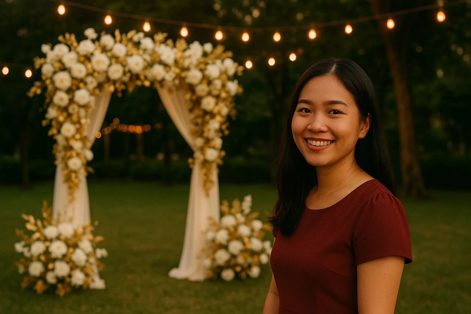 Tiệc cưới ngoài trời hay trong nhà? So sánh ưu nhược điểm