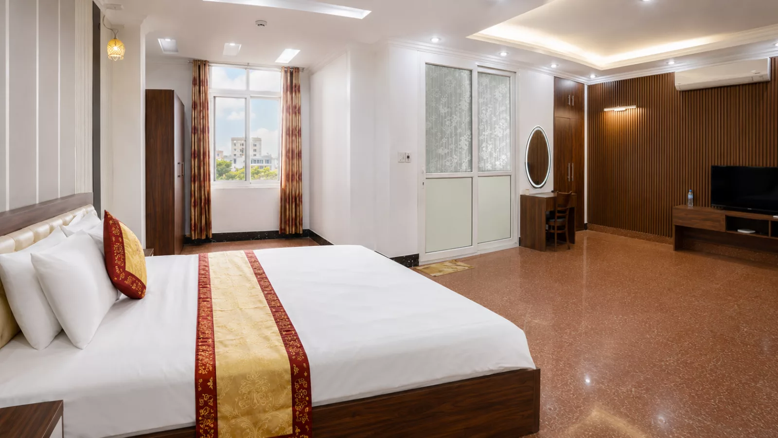 Phòng nghỉ thuê theo tháng tại Crown Palace Thái Nguyên